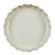 Pajform i stengods, ⌀27 cm, gräddvit - Villa Collection
