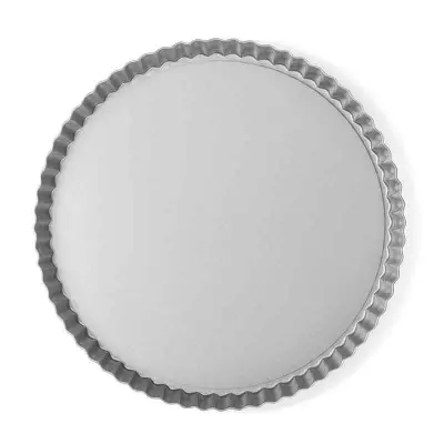 Rund pajform i kolstål, 28 cm - Exxent