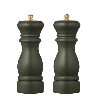 Grönt salt- och pepparkvarnset, 16,5 cm - By Tareq Taylor