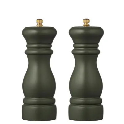 Grönt salt- och pepparkvarnset, 16,5 cm - By Tareq Taylor