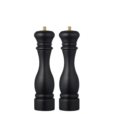 Svart salt- och pepparkvarnset, 26 cm - By Tareq Taylor