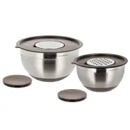 Skålar 8 delar 3 + 5 liter Latte - Blomsterbergs