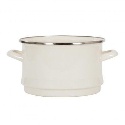 Colander emaljerat durkslag - Kockums Jernverk - Cream lux
