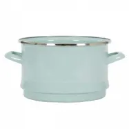 Colander emaljerat durkslag - Kockums Jernverk - Green orion