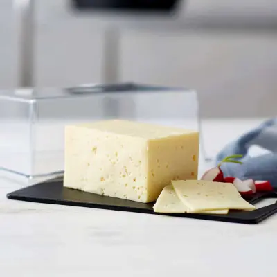 Ostkupa i plast, 25 cm - Funktion