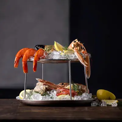 Skaldjursfat 3 delar - Funktion