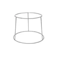 Xantia Skaldjursställning, två våningar Ø 25cm, Kromad