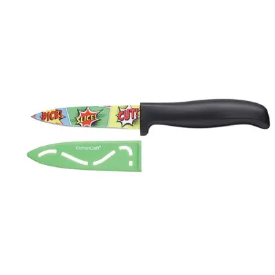 Grönsakskniv Comic Strip - KitchenCraft - Grön