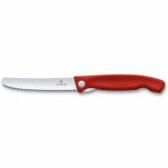 Victorinox Swiss Classic fällbar skalkniv, röd