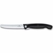 Victorinox Swiss Classic fällbar skalkniv, svart