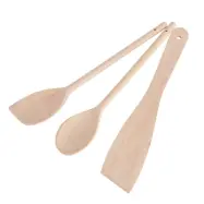 Köksredskap i bokträ, 3 st - KitchenCraft