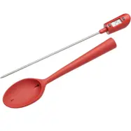 Slev med termometer i silikon - KitchenCraft