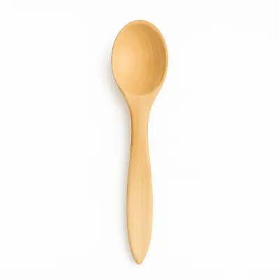 Rundad Träslev i Björk, 26 cm