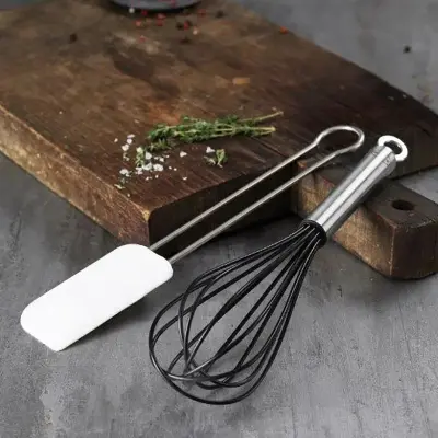 Slickepott, Vit/Stål 26 cm - Rösle