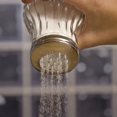 Sockerströare, rostfritt stål och glas, Ø 5,5 cm