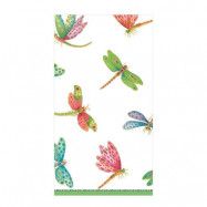 Caspari - Dragonflies servett 32,5x40 cm 15-pack multi