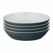 Denby Impression Pastatallrik 22 cm. 4 st, Charcoal