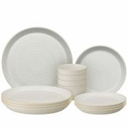 Denby Impression servis 12 delar, creme