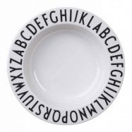 Design Letters - Eat&Learn Tallrik djup 17 cm