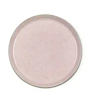 Gastro tallrik Ø21 cm grå/ljusrosa - BITZ