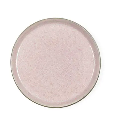 Gastro tallrik Ø21 cm grå/ljusrosa - BITZ