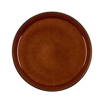 Gastro tallrik Ø21 cm svart/amber - BITZ