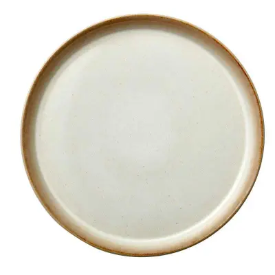 Gastro Tallrik Ø27 cm, gräddvit/gräddvit - BITZ