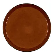 Gastro tallrik Ø 27 cm svart/amber - BITZ