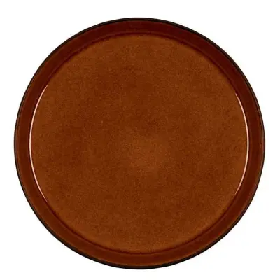 Gastro tallrik Ø 27 cm svart/amber - BITZ
