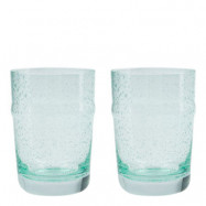 House Doctor - Rain Glas 10,5 cm 2-pack Klar