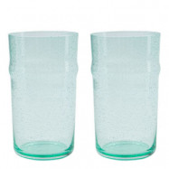 House Doctor - Rain Glas 14 cm 2-pack Klar