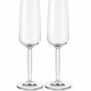 Kähler Design - Hammershøi Champagneglas 24 cl 2-pack Klar