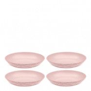 Koziol - Club Tallrik djup 4-pack Rosa