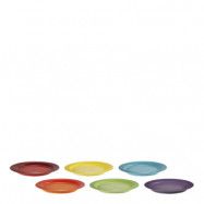 Le Creuset - Rainbow Tallrik 22 cm 6-pack