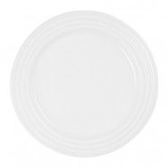 Le Creuset - Signature tallrik 22 cm white