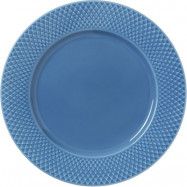 Lyngby Porcelain - Rhombe Color Tallrik 27 cm Blå