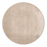 Magnor - Linen Assiett 21 cm Beige