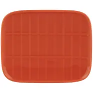 Marimekko Tiiliskivi tallrik 15x12 cm, orange