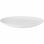 Normann Copenhagen Banquet Tallrik Ø 27 cm Skålad Vit