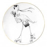 Rory Dobner - Perfect Plate Fifi Flamingo 21 cm