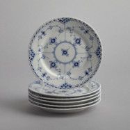 Royal Copenhagen -"Musselmalet"Assietter 6 st