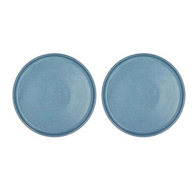 Tallrik Fjord 2-pack, blå - Villa Collection