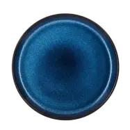 Tallrik Gastro Ø21 cm, mörkblå/svart - BITZ