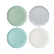 Tallrikar i melamin Ø28 cm, 4 st - Colourworks