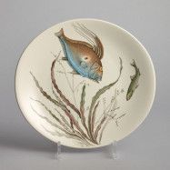 Vintage -"Fish"Tallrik Design No 4.