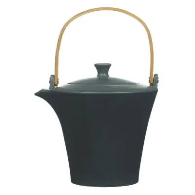 Blomsterbergs Tekanna, grå stengods 1 L