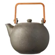 Grå tekanna med tesil 1,2 liter - BITZ