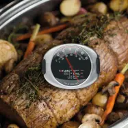 Analog köttermometer rostfritt stål