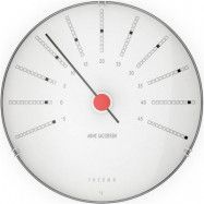 Arne Jacobsen - Bankers Termometer 12 cm Vit