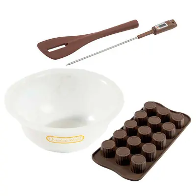 Chokladset för pralintillverkning